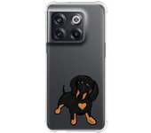Funda Silicona Antigolpes para Oneplus 10T 5G diseño Perros 04 Dibujos