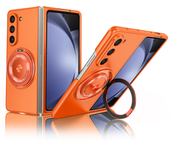 360 Degree Rotating Magnetic Stand Phone Case for Samsung Z FOLD 3  4 5 6 Wireless Charging Flip 3 4 5 6 Anti Drop Phone Cover