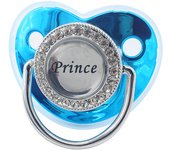 Newborn Pacifier Baby Shower Gift Bling Baby Dummy Silicone BPA Free Infant Nipple New Born Pacifiers For Babies I Love Mum Dad