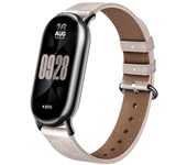 Leather Strap for Xiaomi Mi Band 8 Nylon Canvas Original Replacement Bracelet Smartwatch miband 8 NFC Correa Mi Band 8 Wristband
