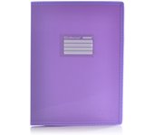 Carpeta de 20 Fundas Extra Cristal con Portadas de Gran Resistencia, Tarjeta Id frontal, Laterales Reforzados en Tela a Juego, Solapa Interior e Indicadores Adhesivos by Office Box.