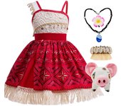Moana 2 Maui Costume Little Boys Girls Vaiana Dress Up Outfits New Year Kids Role Playing Clothes Purim Festival Sets