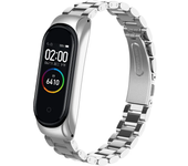 Strap for Mi Band 7 6 5 4 3 Bracelet Metal Watchband for Xiaomi Miband 3 4 5 6 Smart Watch Stainless Steel Replacement Wristband
