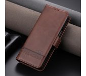 Case, magnético clip con ranuraspara fundas PU Cuero Kickstand Flip Crashproof teléfono cubierta Z Fold 6