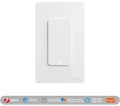 MOES Tuya Zigbee Smart Switch US Version 1-4 Gang Outgoing Ground Neutral Wire App Remote Control Work With Alexa Google Home