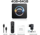 X66 Smart TV Box Android14 RK3528 Supports 2.4G&5G Dual Wifi 8K 64G 128G Rom BT5.2 Google Media Player TV Box Voice Set Top Box