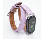 For Mi Band 8 Strap Leather band For Xiaomi Mi Band 9 Wrist Strap Correa Watch Replacement Miband 9 NFC Sports Bracelet Pulseira