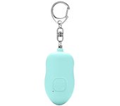 Personal Alarm LED Flashlight Rechargeable Whistle Security Alarm Keychain for Night Running Traveling Elderly Travelling 130dB