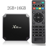 Android9 Amlogic S905W Quad Core HDR10 4K Smart Media Player H.265 X96mini TV Box Home Theater VS Amazon Fire Tv STICK 2GB 16G
