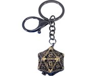 Dragon D20 Dice Keychain Fashion Keyring Ornament Key Chain Pendant Men Kids Toys Gifts