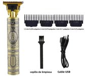 2023 New Vintage T9 Hair Trimmer Men's Electric Shaver Rechargeable Hair Cutting Machine Beard Clipper Barber Hair Cut
