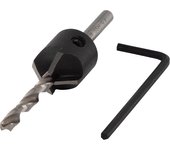Wolfcraft Broca de Taladro para Madera - Diámetro 4.5mm - Accesorio para Herramientas Manuales