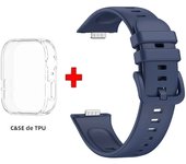 TPU Case+Silicone Strap for Huawei Watch Fit 3 Strap Replacement Band for Huawei Watch Fit3Watch Band With Case Screen Protector