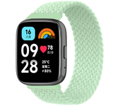 Braided Solo Loop Strap For Redmi Watch 3 lite Nylon Band For Xiaomi Mi Watch3 Active Wristband Braided Elastic Weave Bracelet