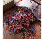 Children's Rubber Bands Small Disposable Leather Covers Tie Headbands Girl Hair Accessories Korean Hairst High Elasticity