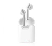 Auriculares Inalámbricos Bluetooth 5.0 con Estuche de Carga - Negro y Blanco