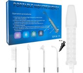 Skin Care Treatment High Frequency Massage Machine With Comb Beauty Device High Frequency Ozone Therapy Wand