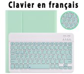 AZERTY Keyboard Case for iPad Pro 11 2022 Pro 10.5 9.7 Air 4 4th Air 5 5th 10.2 9th 7th 8th 9.7 5th 6th 10th Generation Cover