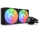 REFRIGERACION LIQUIDA NZXT KRAKEN 280MM | RGB FAN | NEGRO | DISPLAY LCD