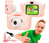 Cámara Infantil Extralink H28 Dual Rosa