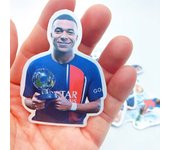 Super Star Soccer Player Mbappe Stickers, Vinyl Laptop Bottle Stickers for Aldults Boys Girls Teens Football Souvenir Mbappe
