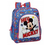 Mochila Mickey Disney Junior Adaptable 32x12x38cm.