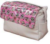 BABYLINE BOLSO DE BEBÉ PARA CARRITO Y SILLA DE PASEO MODELOS DE NIÑA. BOLSO EN POLIPIEL