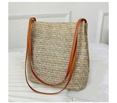 Women's Straw Woven Handbag Large Rattan Basket Beach Bag Summer Women Messenger Crossbody Bags Girls Small Beach Handbag New