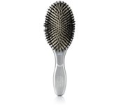 OLIVIA GARDEN  Cepillo Cabello Profesional Supreme Combo + Ion - 100% BOAR - Color Gris