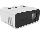 PORCHEDDU Proyector Bluetooth Full HD nativo, compatible con 24 luces ANSI, corrección trapezoidal y zoom, adecuado para cine en casa PPT