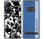 Funda Silicona para Vivo V29 Lite 5G diseño Snow Camuflaje Dibujos