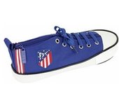 SAFTA  ATCO. Estuche con forma de Zapatilla Diseño Único y Licencia Oficial - Estuche Innovador Ideal para Estudiantes Creativos y/o Artistas - Estuche Apertura Cremallera - Estuche material resistente y durabilidad máxima
