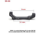 ZTTO Disc Brake Mount Adapter MTB Ultralight Bracket IS PM A B to PM A Bicycle Disc Brake Adaptor for 140 160 180 203mm rotor