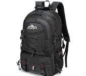 1 mochila de viaje impermeable para hombre, mochila de montañismo, mochila de camping para deportes al aire libre, puede contener una computadora de 17 pulgadas