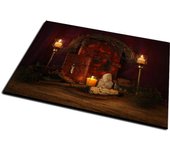 MERCHANDMANIA PUZZLE PEQUEÑO 12 PIEZAS Vela Iluminado Luz Altar Pagano Wicca Magia rompecabezas puzle brujas vampiros magos