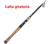 Sougayilang Fishing Rod 1.8m-2.7m Ultralight Cabon Fiber Spinning and Casting Telescopic Rod Max Drag 5kg for Bass Trout Fishing