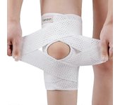 Rodillera con estabilizadores laterales para el color de rodillo de desgarro meniscal Acl Mcl artitis