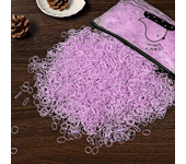 1000pcs Girls Colourful Disposable Rubber Band Elastic Hair Bands Children Headband Ponytail Holder Bands Kids Hair Accessories
