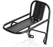 Bicycle Front Rack Aluminum Alloy Mountain Bike Cargo Luggage Carrier Rack Maximum Load 5kg for MTB Bike Road Bike Accessory