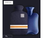 UNTIOR 1L/2L Winter Hot Water Bottle Cloth Cover Hot Water Bag For Hot and Cold Compress Warmer Bed Hand Feet Keep Warm