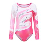 Children's Dancewear Pom Pom Skirt Children's Gymnastics Clothing Sweet And Lovely Dance Leotard Formal Clothing