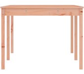 Mesa alta de jardín madera maciza de teca 60x60x108