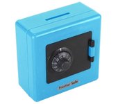 Mini ATM Piggy Bank ATM Machine Best Gift,Code Piggy Bank Money Counter Safe Box Coin Bank for Boys Girls Password Lock Case