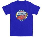 Mens T-Shirt Cars 3 Lightning McQueen Lightning Fast T-Shirts Popular Summer Tee Shirt Y2K Custom Logo Clothes Plus Size