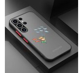 Cartoon Little Prince Phone Case For Samsung S23 S22 Ulrta 5G S21 FE S20 Plus S10e Soft Silicone Edge Cover Matte PC Capas