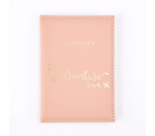 2024 New PU Leather Travel Passport Cover Heart Letter Print Women Passport Holder Case for Men Travel Document Credit Card Case