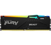 Memoria RAM Kingston FURY Beast RGB 16GB/ DDR5/ 5600MHz/ 1.25V/ CL40/ DIMM