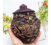 New Witch Bottle Celestial Decorative Moon Potion Jar Gothic Decorative Witchcraft Sculpture Home Decoration Ornament