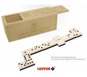 Dominó oficial de competición LOFFER conc caja de madera A335M