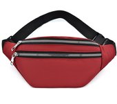Bolsa De Cintura Impermeable Para Hombres Y Mujeres Estilo Casual Fashion Bolsa De Mano Para Deporte Y Viaje Estampado Cuadriculado
